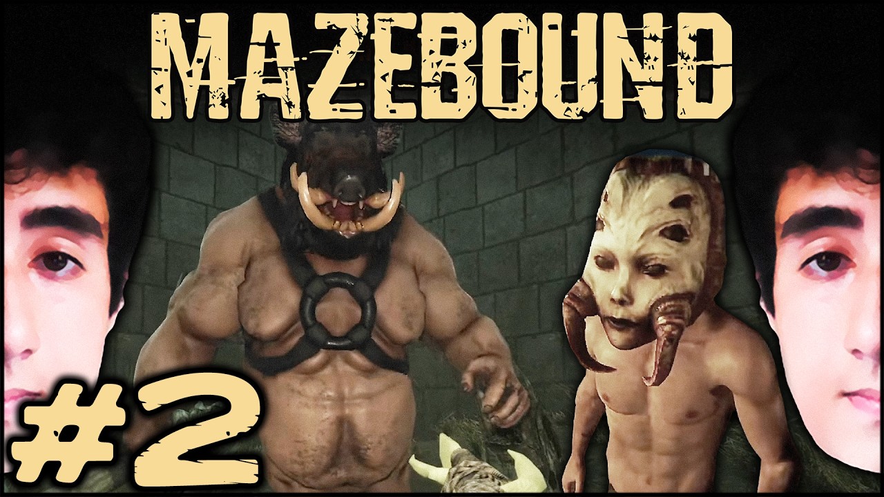 Mais fundo no LABIRINTO 🧩 MAZEBOUND - #2 | Felps e AMIGÕES