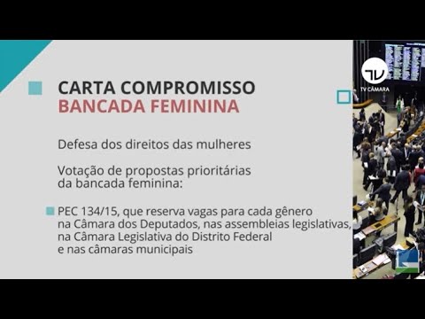 Bancada feminina reivindica maior representatividade - 20/01/21