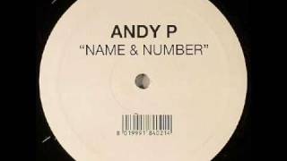 Andy P - Name & Number