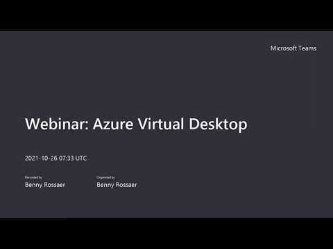 , title : 'Azure Virtual Desktop webinar: complete A-Z opzet + prijscalculatie'