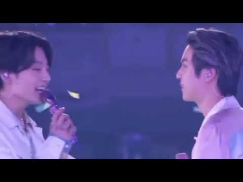 cutest moment of jinkook -PTD Las Vegas #bts #ptd_on_stage_lv #jinkook