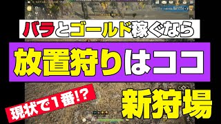 【TRAHA】新狩場で放置狩り！楽してバラとゴールド稼ぎましょう！【トラハ】