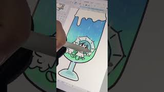 【 #イラストメイキング 】6月のカレンダー描いていくよ