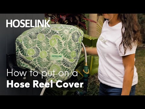 How to put on a Hose Reel Cover | Hoselink Retractable Hose Reel | Optional Accessory