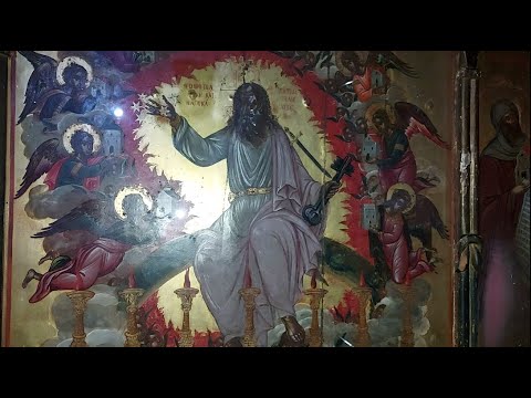 With the pilgrims on the Island of Patmos, the Monastery of Saint John the Evangelist and the Cav...