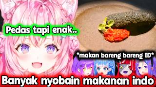 Cerita Koyori Jadi Lebih KUAT Makan SAMBAL, Makan Bareng Member ID..【Hololive】