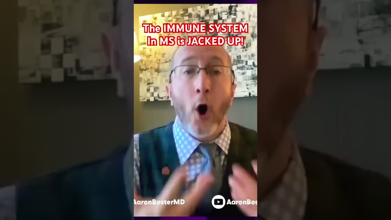 IMMUNE SYSTEM is JACKED UP in MULTIPLE SCLEROSIS!