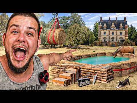 Piscine GÉANTE pour 500€ au château !