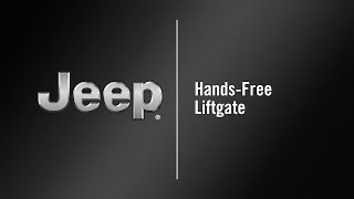 Hands-Free Liftgate | How To | 2020 Jeep Cherokee