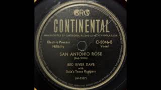 Red River Dave with Sula's Texas Rangers - San Antonio Rose (1945)