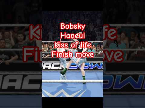 ท่าไม้ตายตุ๊ดเด็กจูบชีวิต #wwe2k25 #kissoflife #haneul #bobsky #wwe2kpop #wweblsckpink