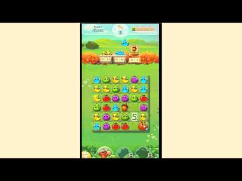 Farm Heroes Super Saga Level 17 - removing nut with wind