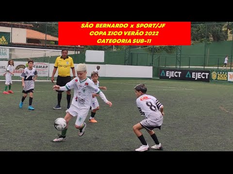 QUE 2' TEMPO FOI ESSE? COPA ZICO VERÃO JUIZ DE FORA - SUB-11 - SÃO BERNARDO X SPORT/JF