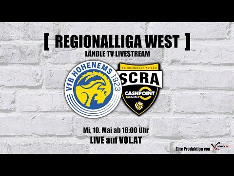 LIVE: VfB Hohenems vs. SCR Altach Amateure