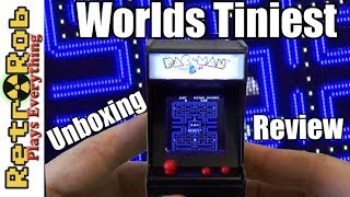 World's Smallest Arcade Machine: PacMan Unboxed and Reviewed!