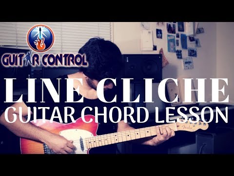 How To Play Arpeggios & Chords with Line Cliche - Easy Rhythm Guitar Lesson