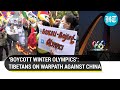 Tibetans in Delhi burn Chinese flags, protest Beijing Olympics; Join ‘Genocide 2022’ stir | Watch
