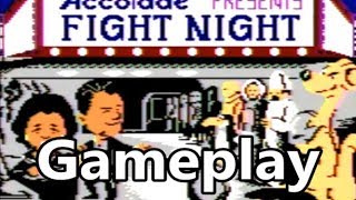 Fight Night Atari 7800 Gameplay