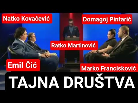 (TAJNA DRUŠTVA) Marko Francisković, Domagoj Pintarić, Ratko Martinović, Natko Kovačević, Emil Čić