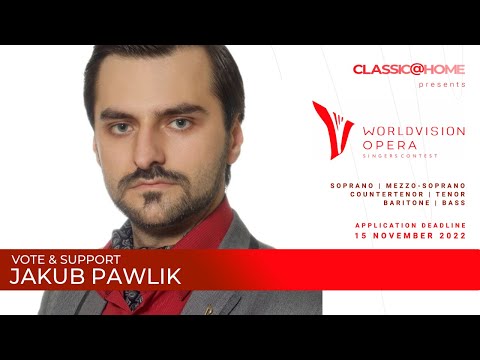 Jakub Pawlik - Tenor - Poland - Regional level - Worldvision Opera 2023