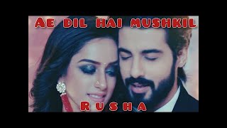 Download lagu Rusha VM ❤    Ae Dil Hai Mushkil 💏    Preesha × Rudraksh    Sargun Kaur Luthra 😍    Abrar Qazi ❤ mp3