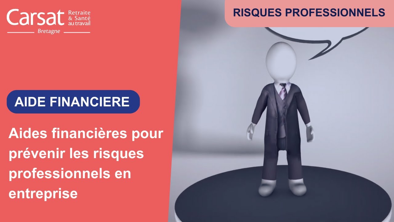 Aides financières Carsat pour prévenir les risques professionnels