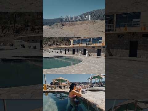 Uno de los lugares que más nos gusta de Catamarca. Las termas de Villa Vil.