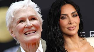 Glenn Close Fiercely DEFENDS Kim Kardashian From Hater