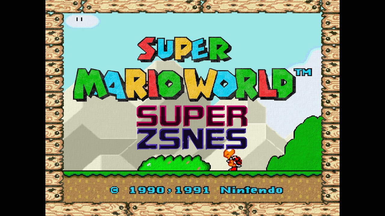 Super ZSNES 4K UHD Showcase | 7 Games tested with super enhancement engine