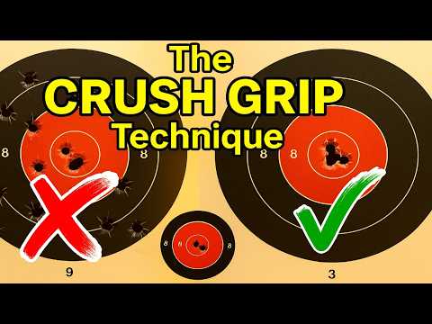 Die CRUSH GRIP-Technik: Korrigieren Sie die Genauigkeit Ihrer Pistole sofort mit einer einfachen ...