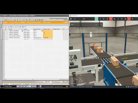 FACTORY IO - SORTING BY WEIGHT
