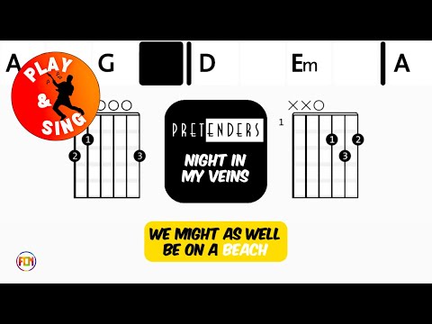 e-mail: Christian_Korbanka@msn.com - lyrics and chords of: Night In My Veins by The Pretenders