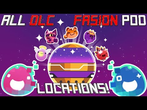 All DLC Fasion Treasure Pod Locations - Slime Rancher Guide