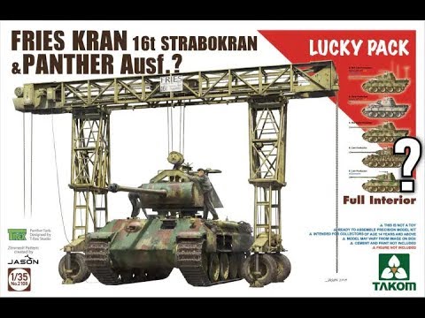 Takom 1/35 Fries Kran 16t Strabokran build review