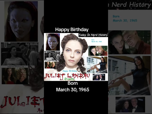 Vídeo relacionado con Juliet Landau (Hair Up) Big Head. Máscara más Grande Que la Vida.