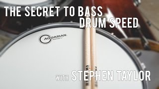 How To Drum - The Secret to Bass Drum Speed