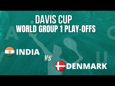Davis Cup 2022 - INDIA vs DENMARK | World Group I play-offs | DD Sports