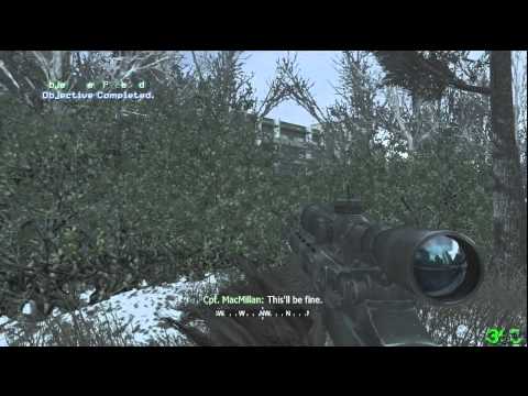 Call of Duty Modern Warfare Veteran Walkthrough - Act 2: One Shot, One Kill - HD