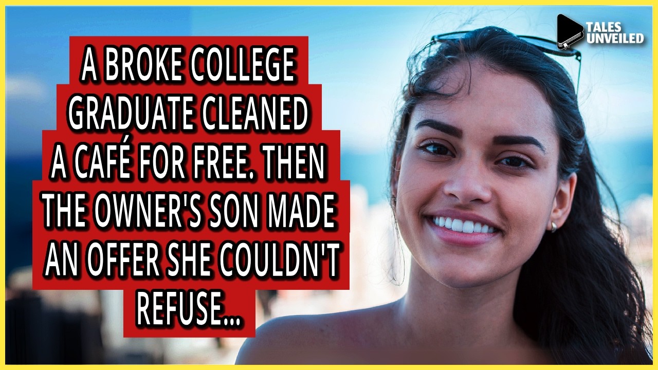A Broke Student Cleaned a Café for Free. Then the Owner's Son Made an Offer She Couldn't Refuse…