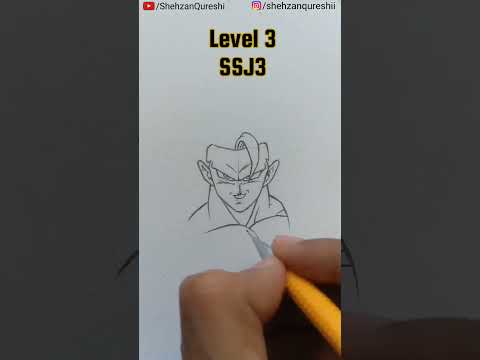 Which Level of Goku You Like?😉 - Drawing Goku All Forms