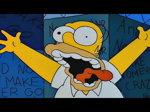 "Sin televisión y sin cerveza Homero Pierde la cabeza" (The Shinning).