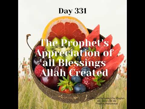 Day 331 - The Prophet's Appreciation of all Blessings Allah Created