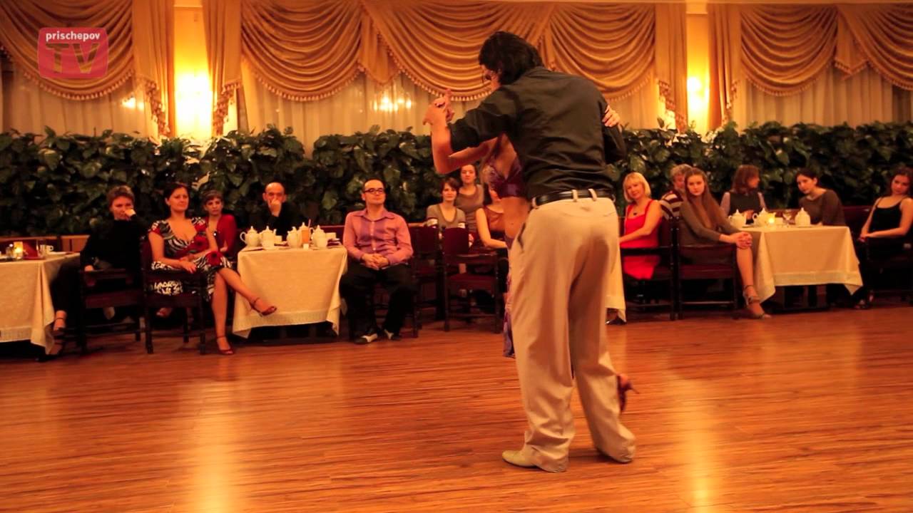 Pedro Farias & Julieta Falivene show 1 at White tango festival (Moscow House of Cinema)