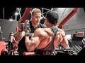 TRAINING BACK & BICEPS W/ 4X MR. OLYMPIA JAY CUTLER || Tristyn Lee