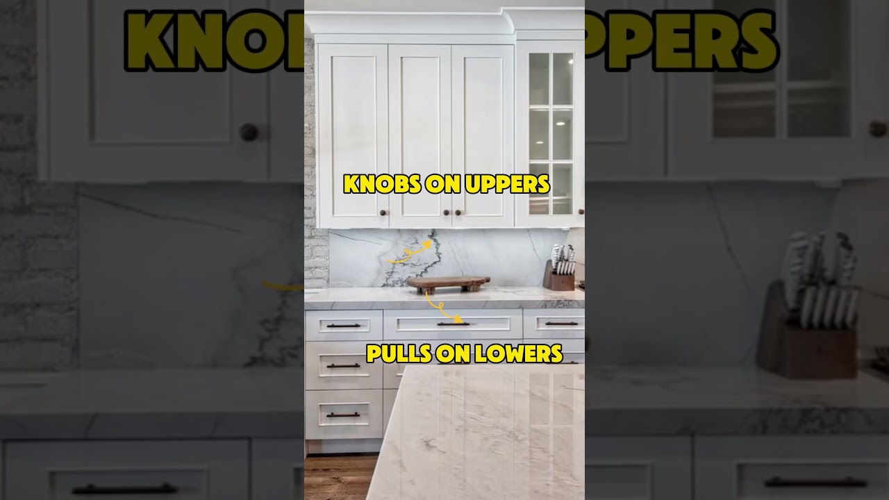 How to Choose the Right Cabinet Handles and Knobs for Your Kitchen? #kitchenhardware #cabinet #tips