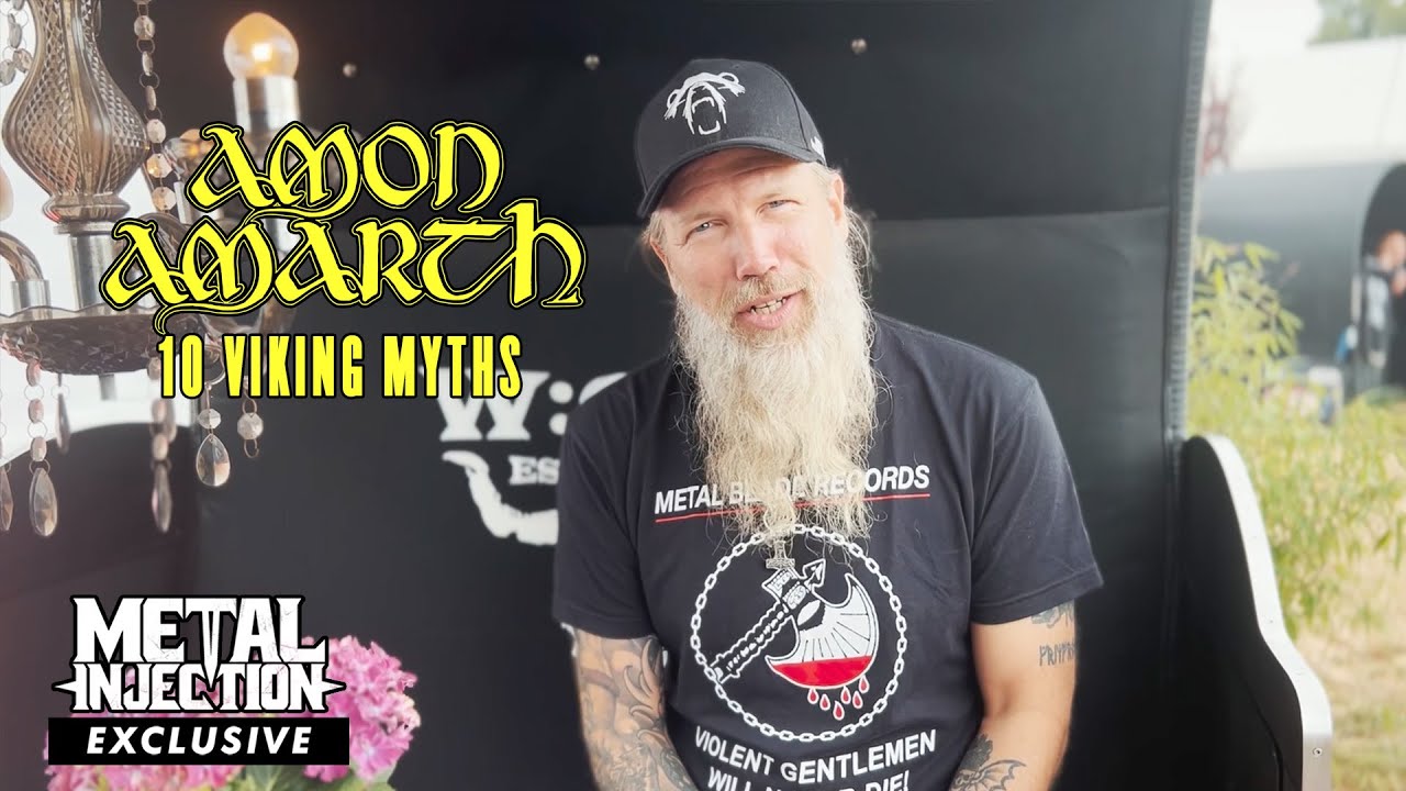 AMON AMARTH's JOHAN HEGG Reveals The Truth About 10 Viking Myths | Metal Injection - YouTube