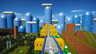 SUPER MARIO WORLD Roller Coaster Adventure! POV