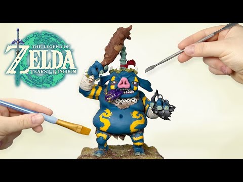 I Sculpted the BOSS BOKOBLIN from Tears of the Kingdom // Zelda Crafts