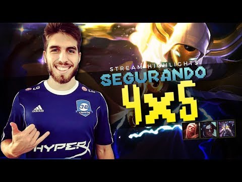 SEGURANDO UMA PARTIDA 4X5 COM MAESTRIA