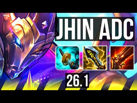 JHIN & Karma vs YASUO & Rakan (ADC) | Good KDA: 15/1/17 | EUW Challenger | 26.1